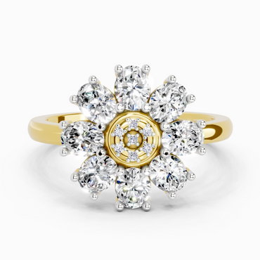 1.63 Carat Diamond Ring in 14K Gold