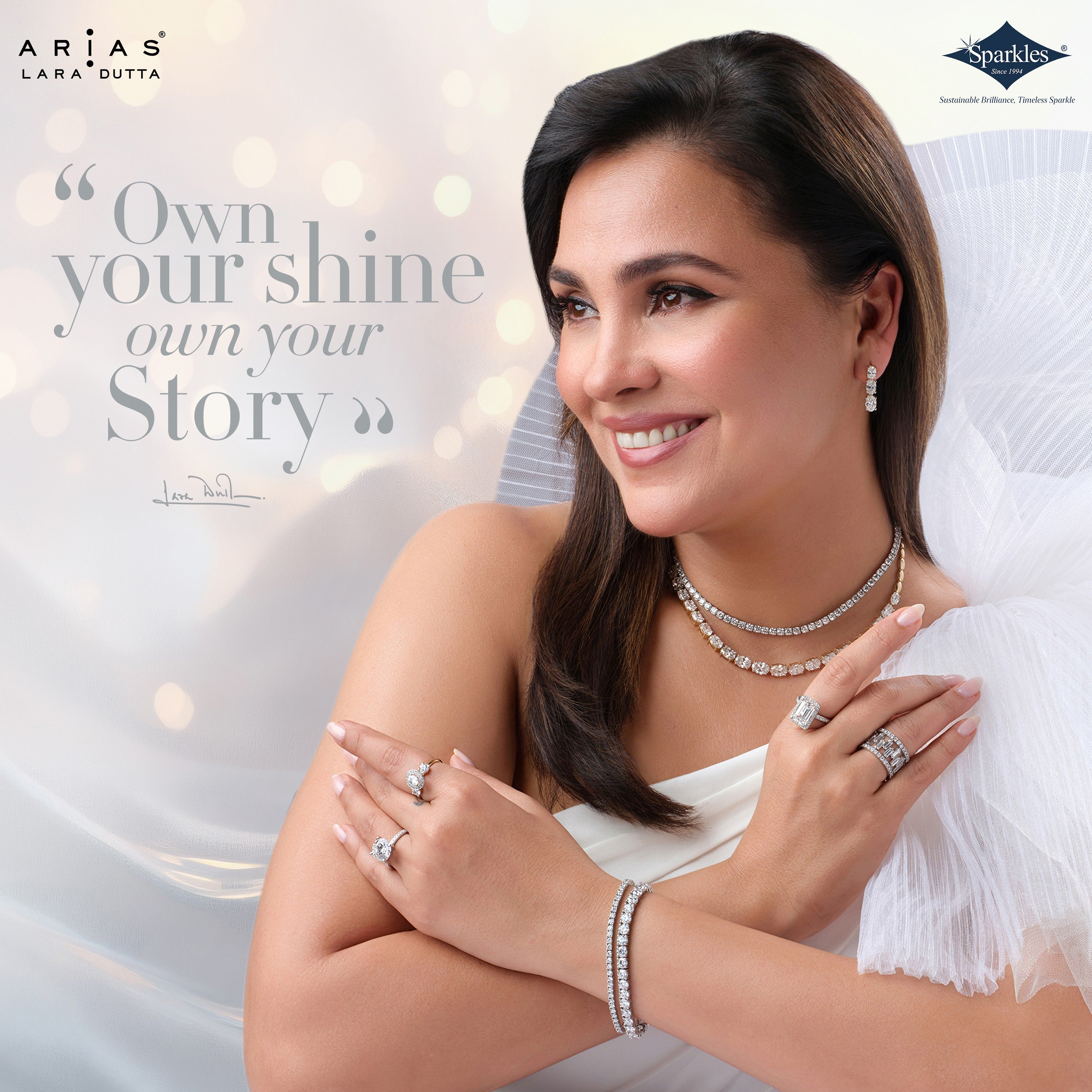 Arias by Lara Dutta Engagement Ring