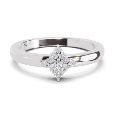 0.12 Carat Diamond Ring in 14K Gold