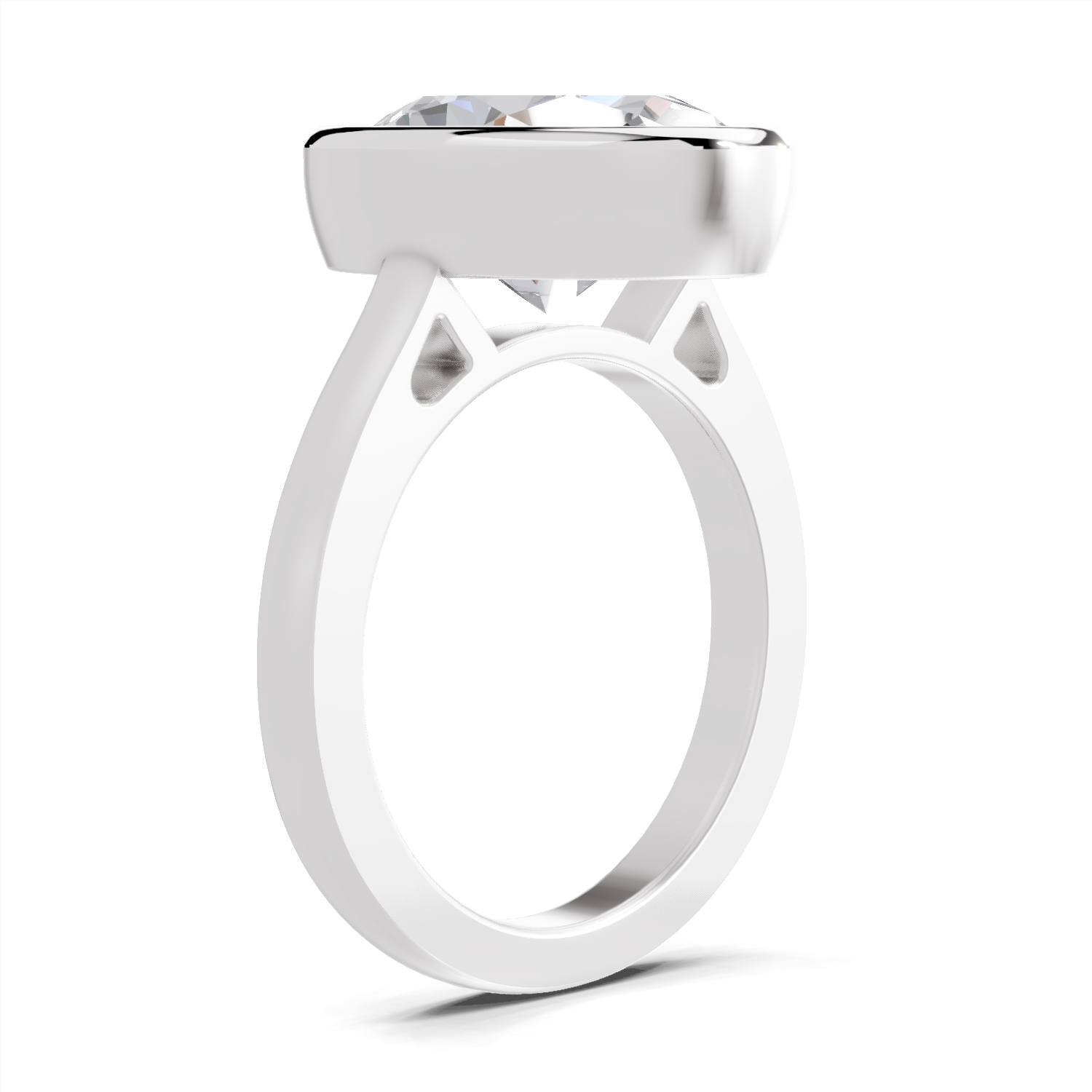 1.89 Carat Solitaire Lab Grown Diamond Ring in 14K Gold