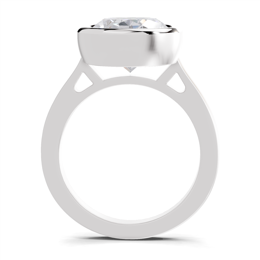 1.89 Carat Solitaire Lab Grown Diamond Ring in 14K Gold