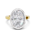 1.89 Carat Solitaire Lab Grown Diamond Ring in 14K Gold