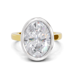 1.89 Carat Solitaire Lab Grown Diamond Ring in 14K Gold