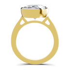 1.89 Carat Solitaire Lab Grown Diamond Ring in 14K Gold