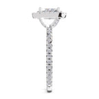 1.66 Carat Solitaire Lab Grown Diamond Ring In 14K Gold