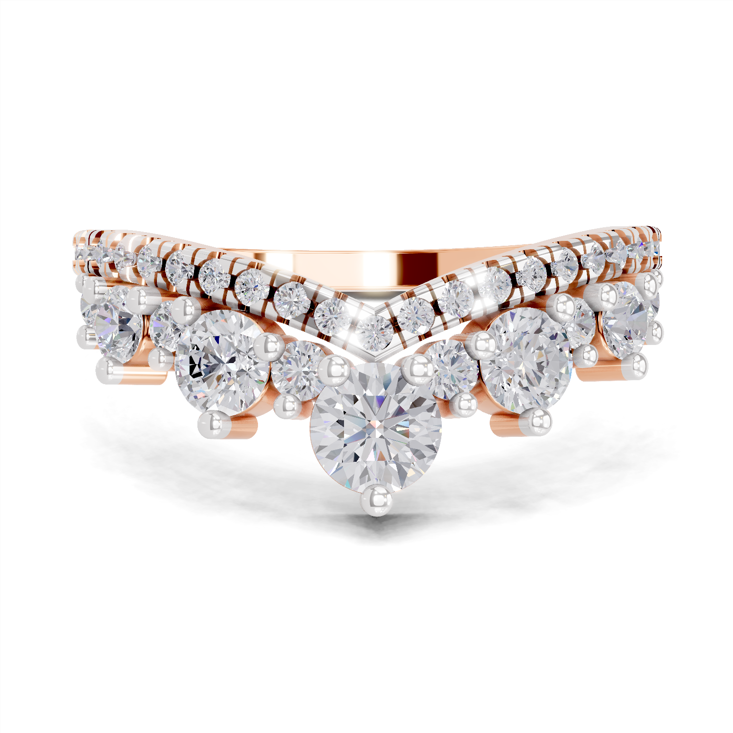0.81 Carat Diamond Ring in 14K Gold