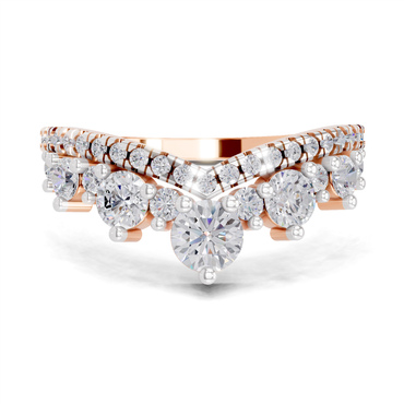 0.81 Carat Diamond Ring in 14K Gold
