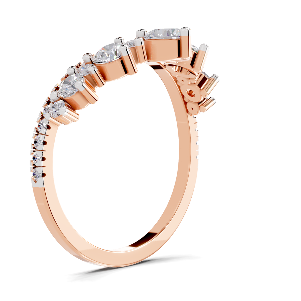 0.81 Carat Diamond Ring in 14K Gold