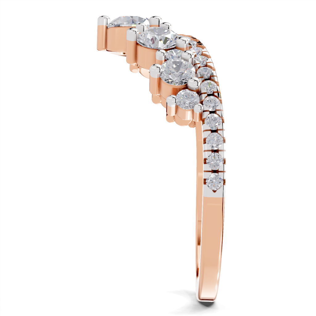 0.81 Carat Diamond Ring in 14K Gold
