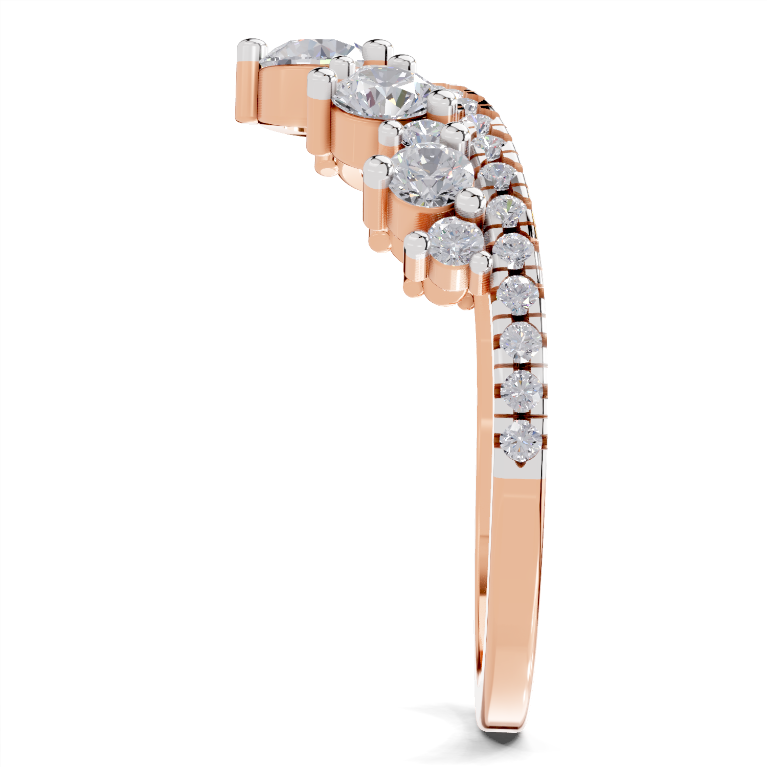 0.81 Carat Diamond Ring in 14K Gold