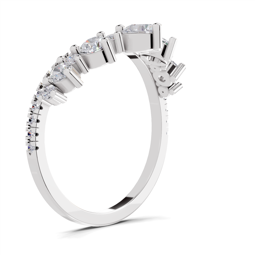 0.81 Carat Diamond Ring in 14K Gold