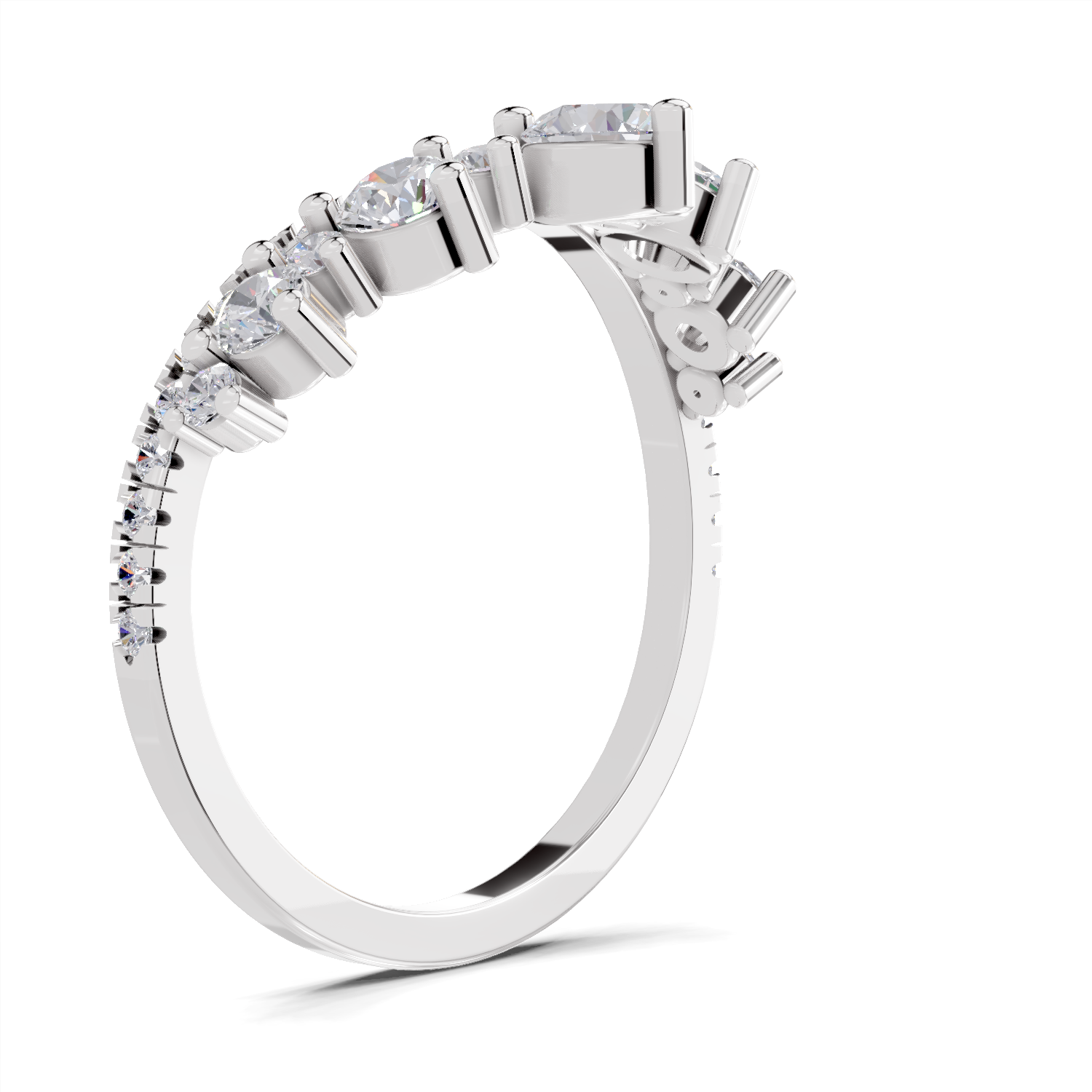 0.81 Carat Diamond Ring in 14K Gold