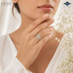 Arias by Lara Dutta Pear-Cut Splendor Ring