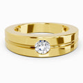 0.3 Carat Solitaire Lab Grown Diamond Ring In 14K Gold