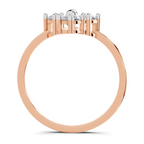 0.76 Carat Solitaire Lab Grown Diamond Ring In 14K Gold