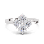 0.76 Carat Solitaire Lab Grown Diamond Ring In 14K Gold