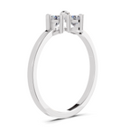 0.76 Carat Solitaire Lab Grown Diamond Ring In 14K Gold