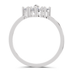 0.76 Carat Solitaire Lab Grown Diamond Ring In 14K Gold