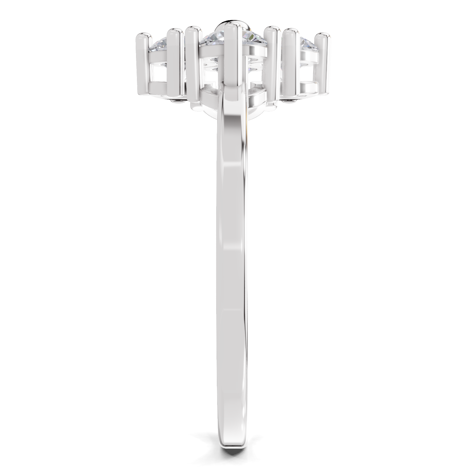 0.76 Carat Solitaire Lab Grown Diamond Ring In 14K Gold