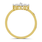 0.76 Carat Solitaire Lab Grown Diamond Ring In 14K Gold