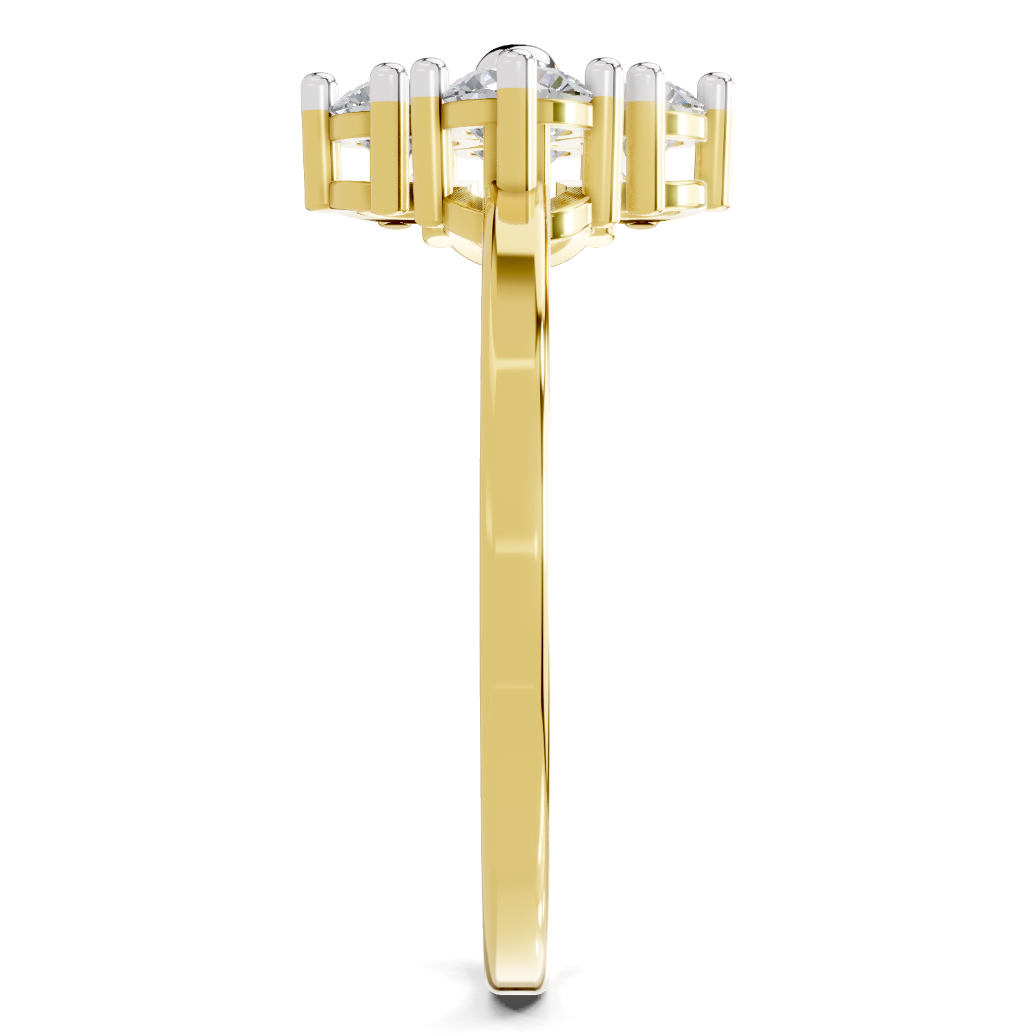 0.76 Carat Solitaire Lab Grown Diamond Ring In 14K Gold