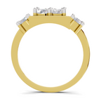0.95 Carat Solitaire Lab Grown Diamond Ring In 14K Gold