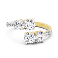 0.83 Carat Solitaire Lab Grown Diamond Ring In 14K Gold