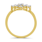 0.87 Carat Solitaire Lab Grown Diamond Ring In 14K Gold
