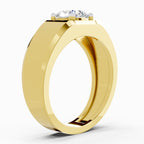 1 Carat Solitaire Lab Grown Diamond Ring In 14K Gold