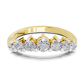 0.65 Carat Solitaire Lab Grown Diamond Ring In 14K Gold