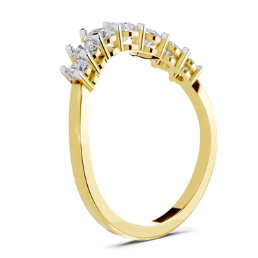 0.65 Carat Solitaire Lab Grown Diamond Ring In 14K Gold