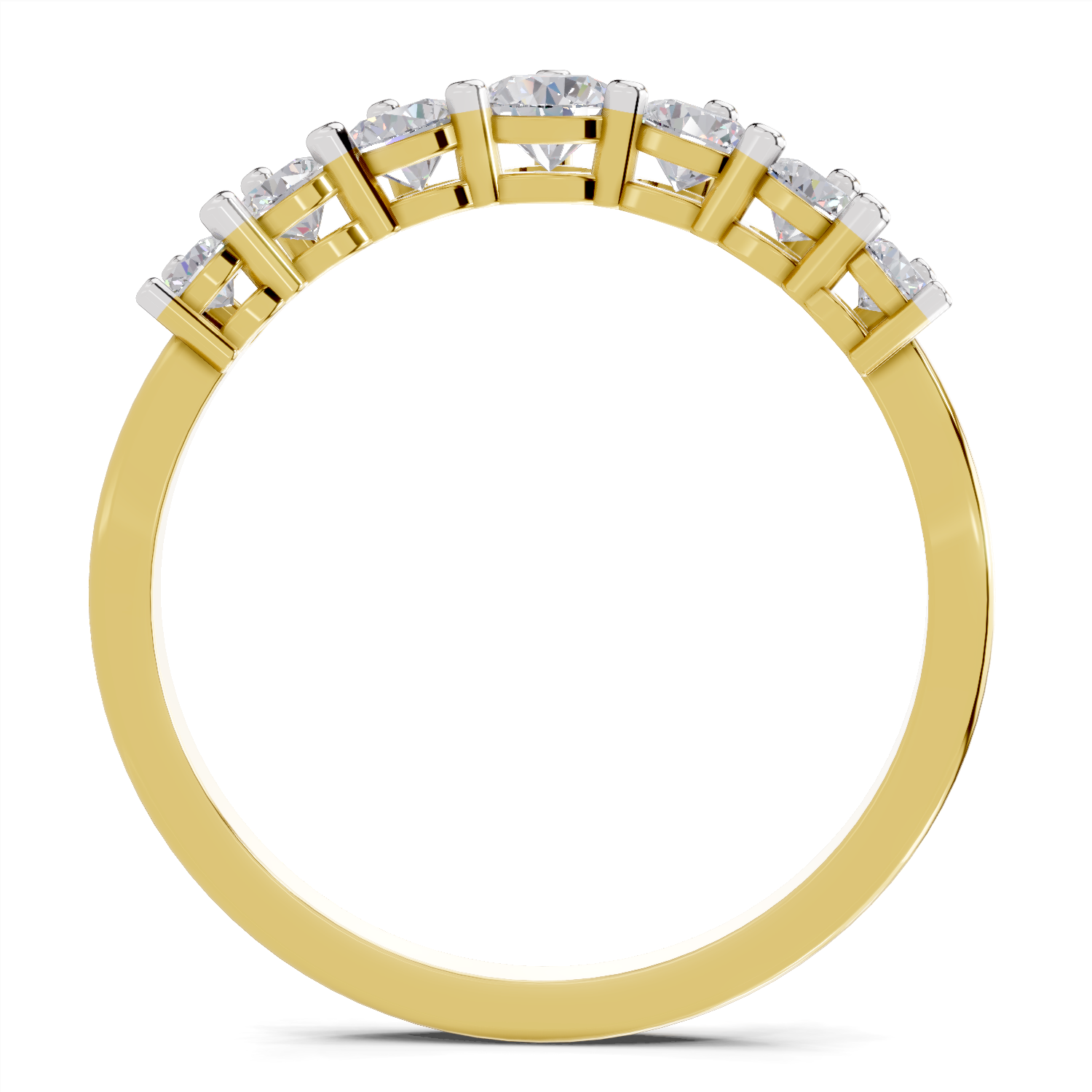 0.65 Carat Solitaire Lab Grown Diamond Ring In 14K Gold