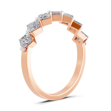 Sparkles Lab Grown Diamond 0.05 Celestial Bloom Ring| 14K Rose Gold