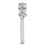 Sparkles Lab Grown Diamond 0.05 Celestial Bloom Ring| 14K White Gold