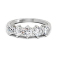 1.04 Ct Round Ring |  14K White Gold