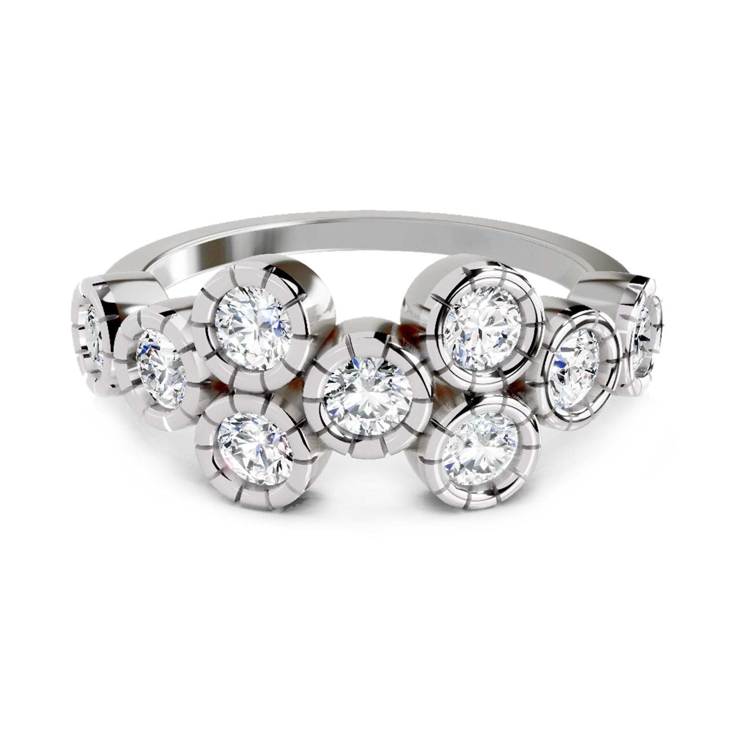 1.13 Ct Round 14K White Gold