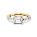 1.18 Ct Emerald 14K Yellow Gold