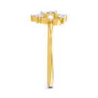 0.44 Carat Solitaire Lab Grown Diamond Ring In 14K Gold