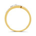 0.37 Carat Solitaire Lab Grown Diamond Ring In 14K Gold