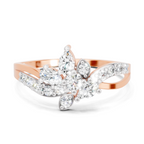 0.47 Carat Solitaire Lab Grown Diamond Ring In 14K Gold