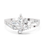 0.47 Carat Solitaire Lab Grown Diamond Ring In 14K Gold