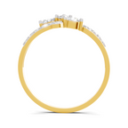 0.47 Carat Solitaire Lab Grown Diamond Ring In 14K Gold