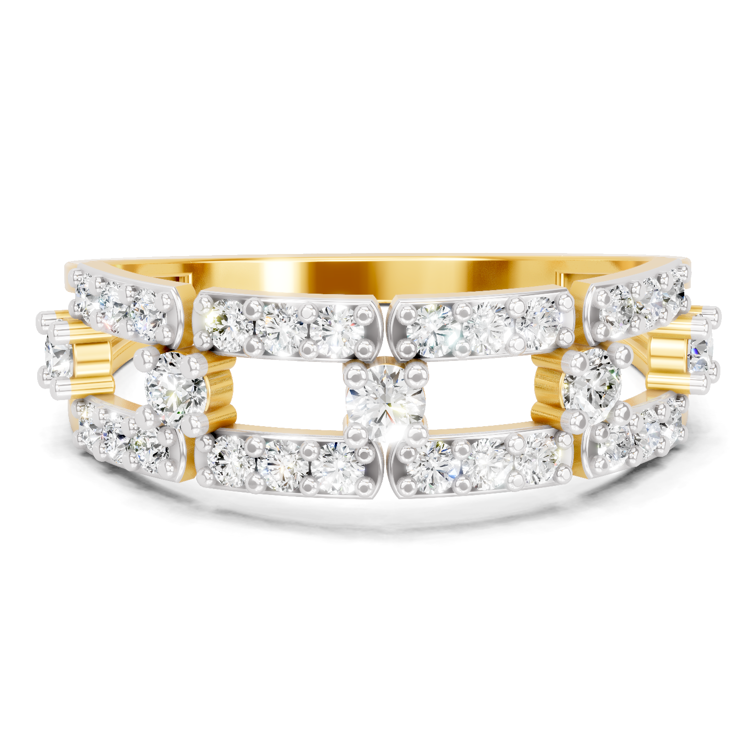 0.46 Carat Solitaire Lab Grown Diamond Ring In 14K Gold