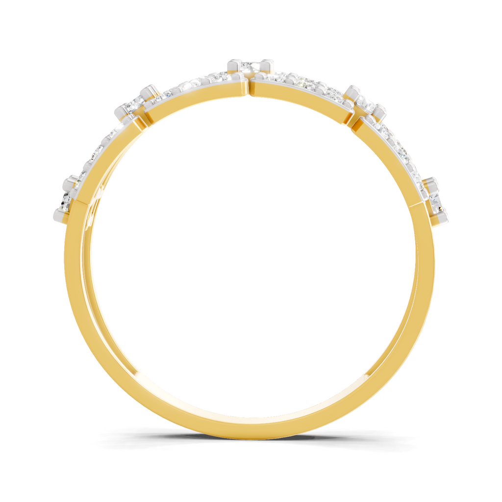 0.46 Carat Solitaire Lab Grown Diamond Ring In 14K Gold