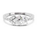 0.46 Carat Solitaire Lab Grown Diamond Ring In 14K Gold
