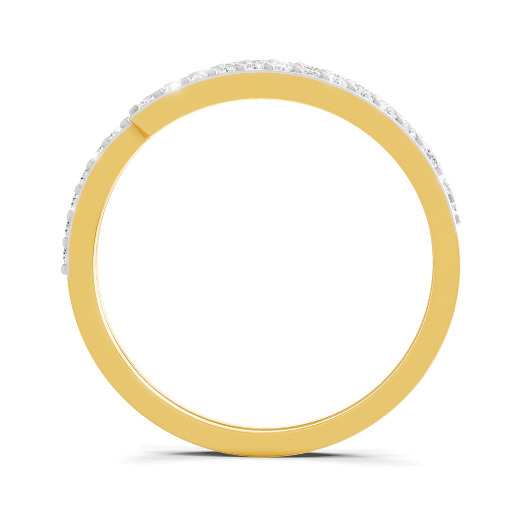 0.49 Carat Solitaire Lab Grown Diamond Ring In 14K Gold