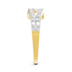 0.49 Carat Solitaire Lab Grown Diamond Ring In 14K Gold