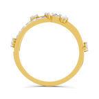 0.59 Carat Solitaire Lab Grown Diamond Ring In 14K Gold