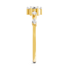0.45 Carat Solitaire Lab Grown Diamond Ring In 14K Gold