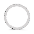 Sparkles Lab Grown Diamond 0.04 Celestia Band Ring| 14K White Gold